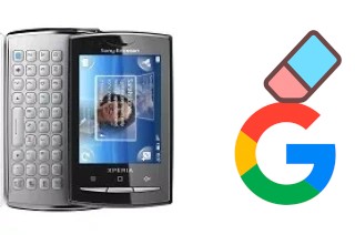 Cómo borrar la cuenta de Google en Sony Ericsson Xperia X10 mini pro