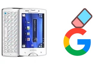 Cómo borrar la cuenta de Google en Sony Ericsson Xperia mini pro