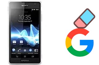 Cómo borrar la cuenta de Google en Sony Xperia GX SO-04D