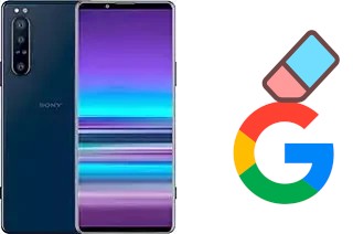 Cómo borrar la cuenta de Google en Sony Xperia 5 Plus