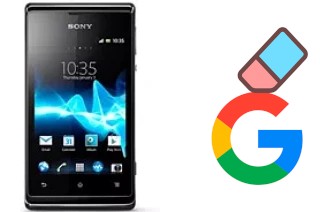 Cómo borrar la cuenta de Google en Sony Xperia E dual