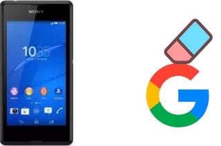 Cómo borrar la cuenta de Google en Sony Xperia E3 4G