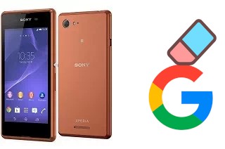 Cómo borrar la cuenta de Google en Sony Xperia E3 Dual