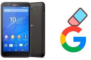 Cómo borrar la cuenta de Google en Sony Xperia E4 Dual