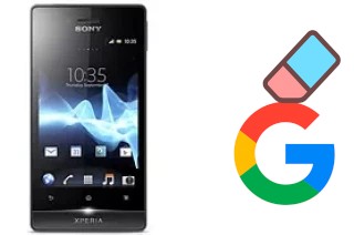 Cómo borrar la cuenta de Google en Sony Xperia miro