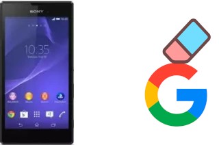 Cómo borrar la cuenta de Google en Sony Xperia T3 3G