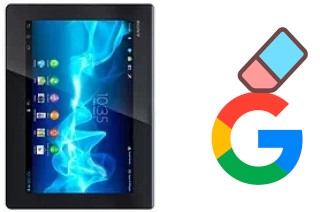 Cómo borrar la cuenta de Google en Sony Xperia Tablet S 3G