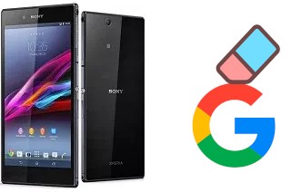 Cómo borrar la cuenta de Google en Sony Xperia Z Ultra