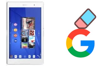 Cómo borrar la cuenta de Google en Sony Xperia Z3 Tablet Compact