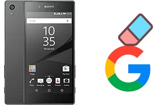 Cómo borrar la cuenta de Google en Sony Xperia Z5 Dual