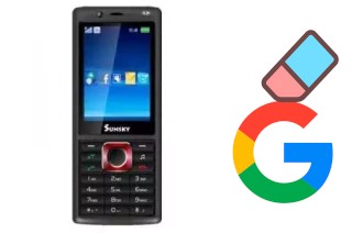 Cómo borrar la cuenta de Google en Sunsky S810