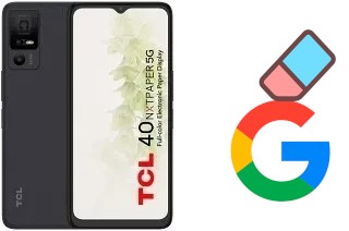 Cómo borrar la cuenta de Google en TCL 40 NxtPaper 5G