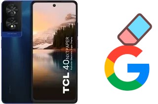 Cómo borrar la cuenta de Google en TCL 40 NxtPaper