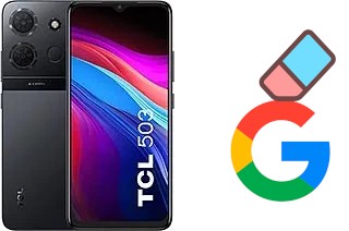 Cómo borrar la cuenta de Google en TCL 503