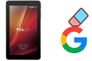 Cómo borrar la cuenta de Google en TCL LT7