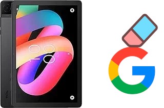 Cómo borrar la cuenta de Google en TCL Tab 10L Gen 3