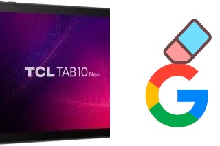 Cómo borrar la cuenta de Google en TCL Tab10 Neo