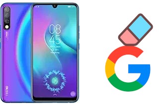 Cómo borrar la cuenta de Google en Tecno Camon 12 Pro