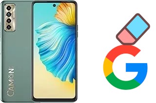 Cómo borrar la cuenta de Google en Tecno Camon 17P