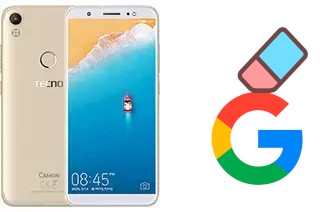 Cómo borrar la cuenta de Google en Tecno Camon CM