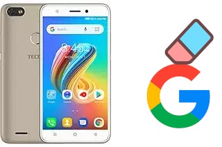 Cómo borrar la cuenta de Google en Tecno F2 LTE