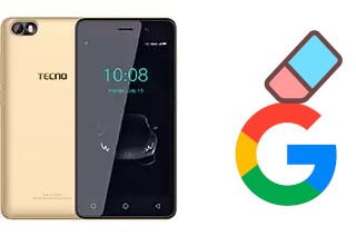 Cómo borrar la cuenta de Google en Tecno F2