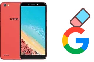 Cómo borrar la cuenta de Google en Tecno Pop 1 Pro