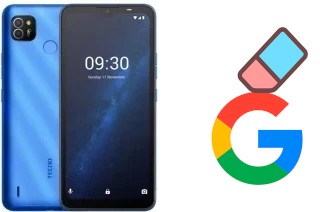 Cómo borrar la cuenta de Google en Tecno Pop 4 Air