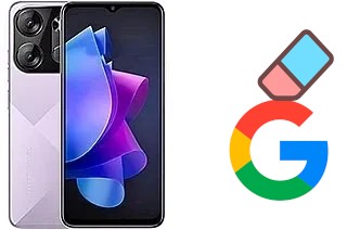 Cómo borrar la cuenta de Google en Tecno Pop 7 Pro