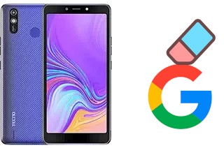 Cómo borrar la cuenta de Google en Tecno Pop 2 Plus