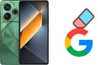 Cómo borrar la cuenta de Google en Tecno Pova 6 Pro