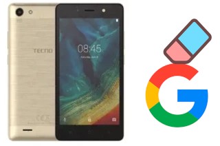 Cómo borrar la cuenta de Google en Tecno WX3 P