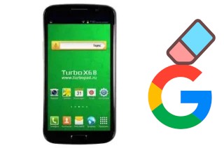 Cómo borrar la cuenta de Google en Turbo B X6