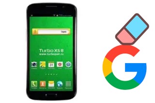 Cómo borrar la cuenta de Google en Turbo X6 B