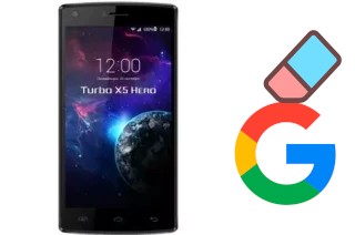 Cómo borrar la cuenta de Google en TurboPad Turbo X5 Hero