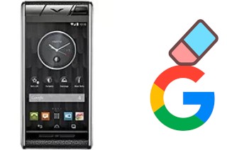 Cómo borrar la cuenta de Google en Vertu Aster