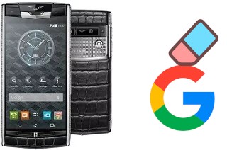 Cómo borrar la cuenta de Google en Vertu Signature Touch