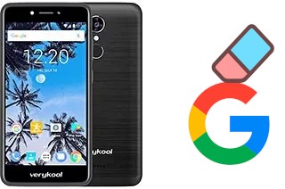 Cómo borrar la cuenta de Google en verykool s5200 Orion