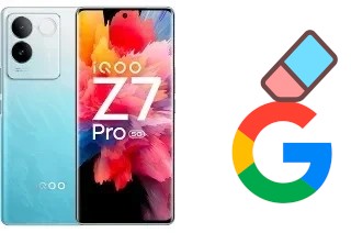 Cómo borrar la cuenta de Google en vivo iQOO Z7 Pro