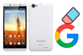 Cómo borrar la cuenta de Google en VKworld VK700