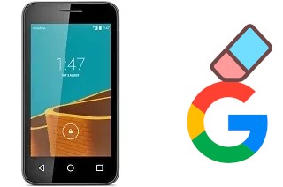 Cómo borrar la cuenta de Google en Vodafone Smart first 6