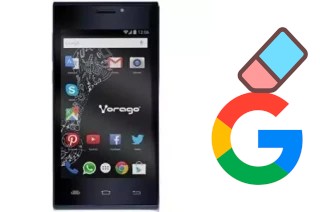 Cómo borrar la cuenta de Google en Vorago Cell-300