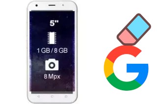 Cómo borrar la cuenta de Google en Wieppo S5