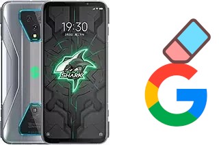 Cómo borrar la cuenta de Google en Xiaomi Black Shark 3 Pro