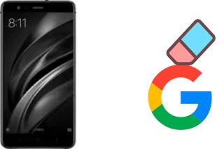 Cómo borrar la cuenta de Google en Xiaomi Mi 5X