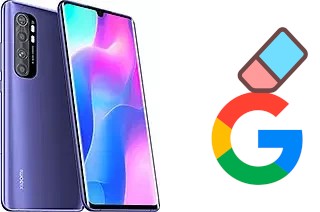 Cómo borrar la cuenta de Google en Xiaomi Mi Note 10 Lite