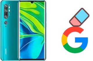 Cómo borrar la cuenta de Google en Xiaomi Mi Note 10