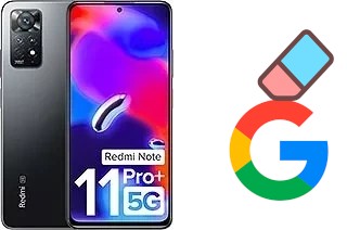 Cómo borrar la cuenta de Google en Xiaomi Redmi Note 11 Pro+ 5G