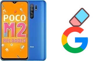 Cómo borrar la cuenta de Google en Xiaomi Poco M2 Reloaded