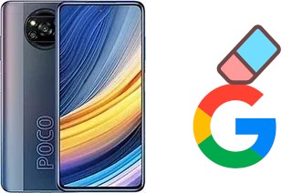 Cómo borrar la cuenta de Google en Xiaomi Poco X3 Pro